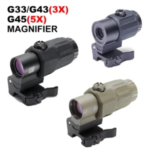 Fixed 3X 5X Magnifier Scope
