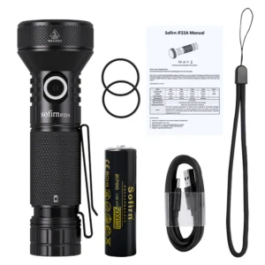Flashlight LED Long Range USB C Rechargeable