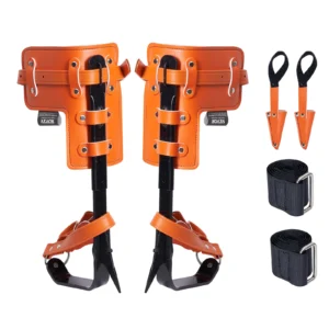 Steel Climbing Spurs 350lbs Capacity Tree Climbing Gear