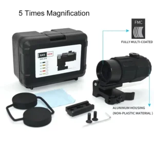 G33, G43, G45 Sight. Fixed 3X, 5X Magnifier Scope. Quick Detachable