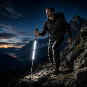 12-in-1 LED Adjustable Pole Up to 48in
